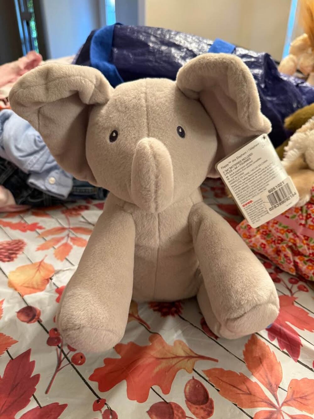 Gund Flappy the Elephant Animated Plush NWT